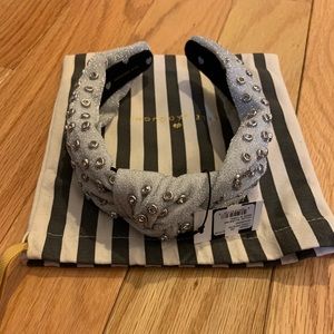 Lele sadoughi lurex crystal headband